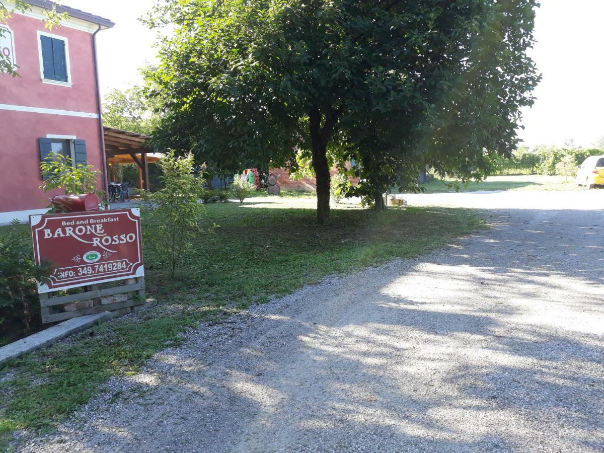 Barone Rosso Acomodação com café da manhã Treviso Exterior foto